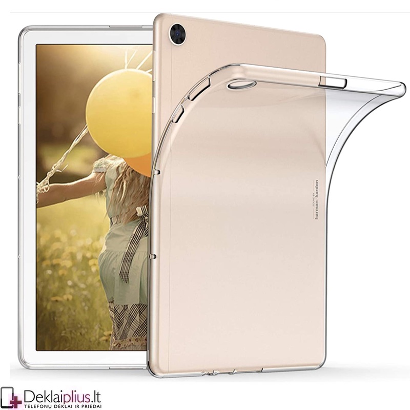 Silikoninis 1.5 mm storio dėklas - permatomas (Huawei Matepad T10/T10S) Silikoninis 1.5 mm storio dėklas - permatomas (Huawei Matepad T10/T10S)